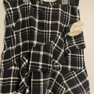 Altar’d State Plaid mini skirt